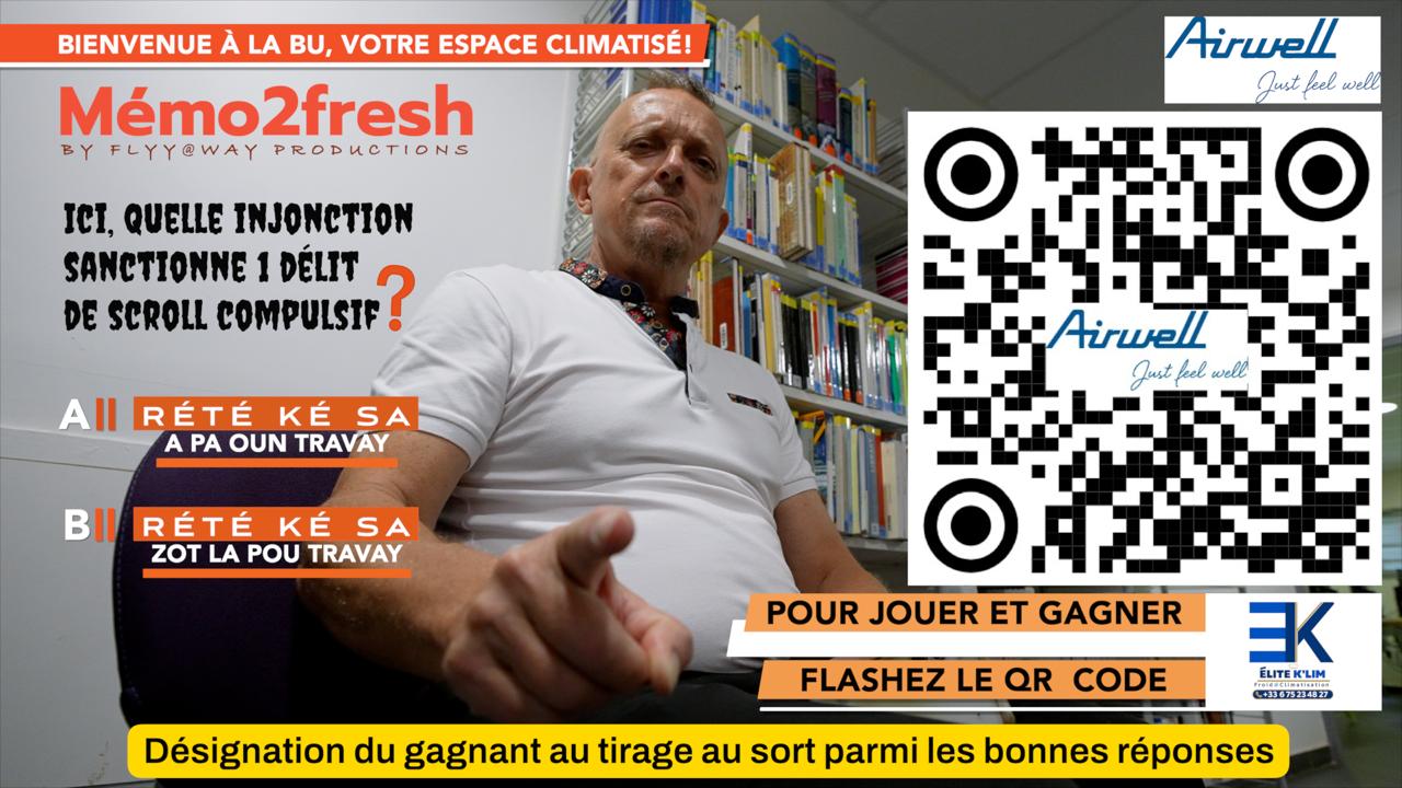 Question 1 — Bienvenue à la BU, votre espace climatisé